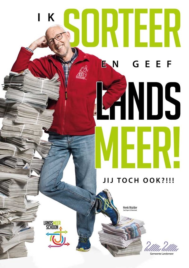 Afvalcampagne Oud papier en karton Henk Mulder